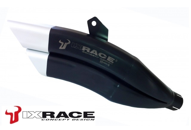 IXRACE SUZUKI GSX 1000 S 2015 SLIP ON Z7B ツインアップ スリップ